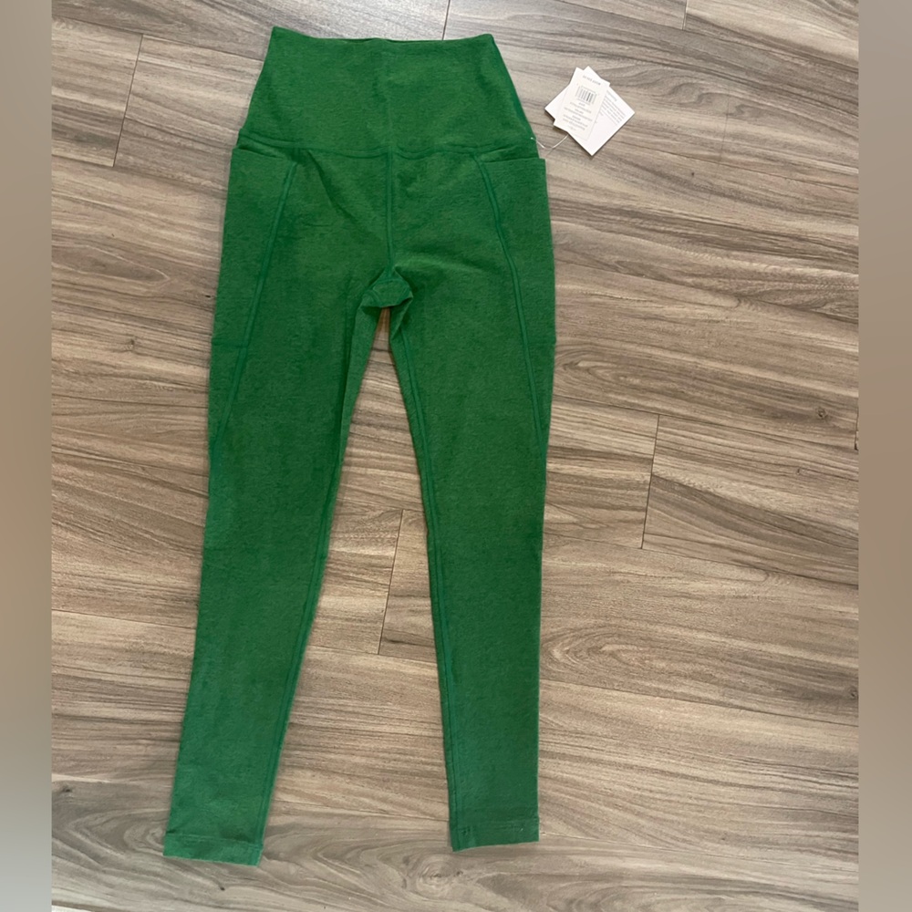 Beyond Yoga Emerald High-Waisted Leggings